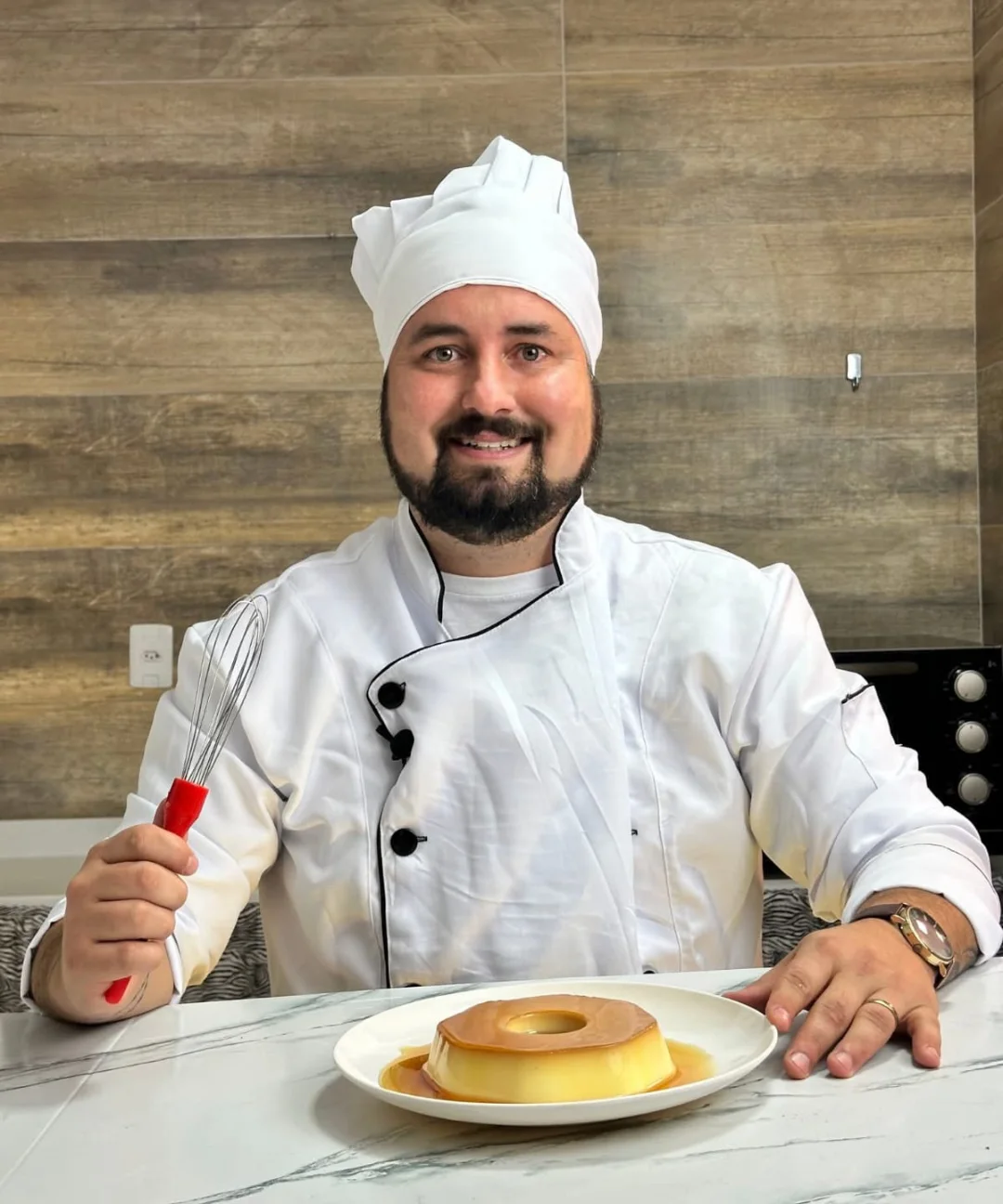 Clair Martini, criador do Pudim da Nona